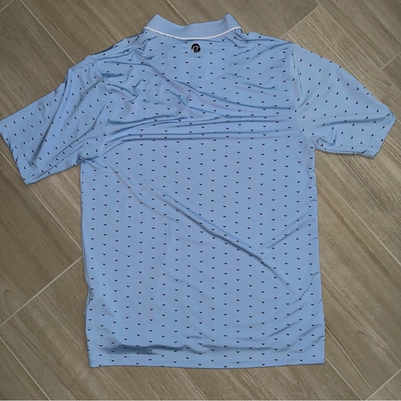 Crown Eagle Polo Golf Shirt Large - Picture 3 of 4